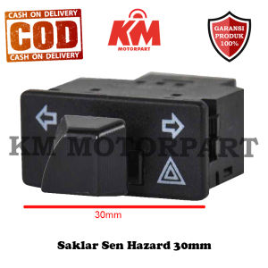 Saklar Sen Hazard 30mm untuk Honda Beat Fi POP ESP Sporty ESP Revo 110 Fi Revo X Scoopy Esp Supra GTR Supra X 125 Vario