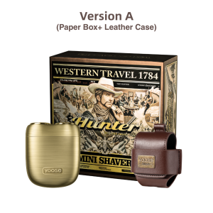 [Deluxe Gift Edition🤠]  yoose Mini Shaver 2.0 Bounty Hunter Mini Electric Portable Travel Razor for Man Alloy Waterproof Detachable Head Wet & Dry Gift Box 有色 剃须刀 男士礼物