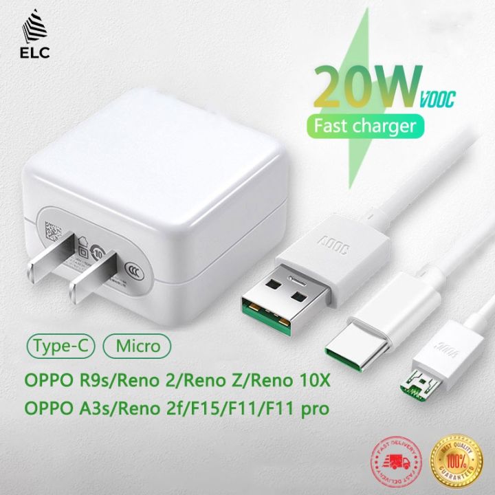 Charger Oppo A3s Oppo Usb Type C OPPO A3s Charger 20W Flash Charge