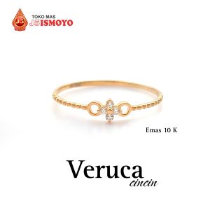 Cincin Emas Mas Asli Model Veruca J5 Ismoyo