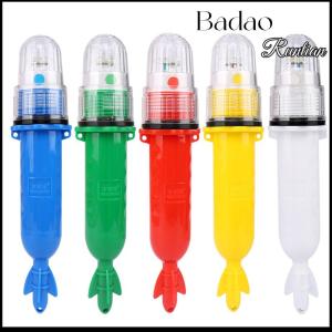 Badao ไฟตาข่ายสำหรับตกปลามีหลายสีหลอดไฟลอยน้ำสำหรับตกปลา