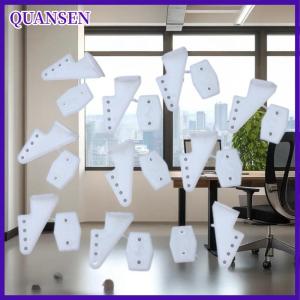 QUANSEN 10ชุดล็อตมีสกรูหมุดแตร18X26 4หลุม L18xW13xH26 RC ชิ้นส่วนเครื่องบินไฟฟ้าเครื่องบินโฟม