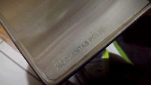 Bahan Plat Nomor Mobil Polosan Tebal Murah