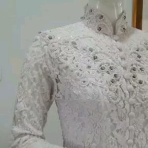 atasan kebaya pengantin bfukat exsklusive + longrirso