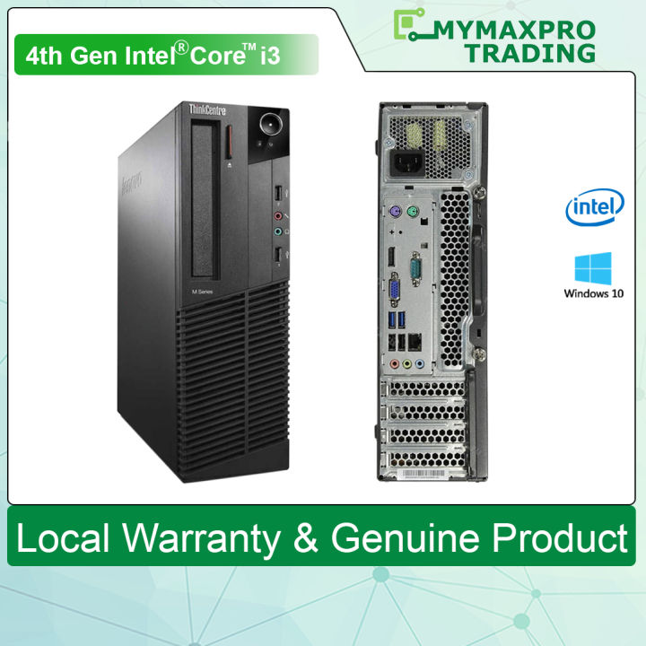 PC i3 Lenovo ThinkCentre M73 SFF Intel Core i3 (4th Gen) 8GB RAM
