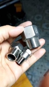 ต่อตรง เกลียวนอก เกลียวใน สแตนเลส 304 ขนาด 1  2  3  4  6 หุนระบบประปา   พร้อมจัดส่งค่ะ