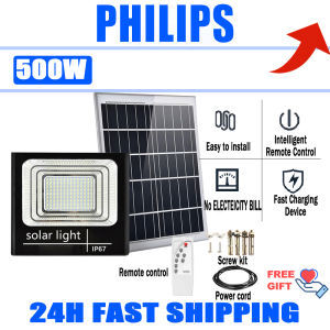 【BUY 1 TAKE 2】Solar Lights With Solar Panel 10000W Outdoor Waterproof IP67 Solar Flood Light Original 606LED 680000mAh garden lamp room night light bulb for courtyard automatic with remote control christmas decorations