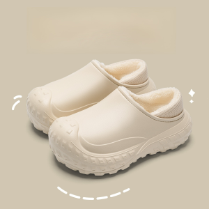 Mens thick cotton slippers couple models