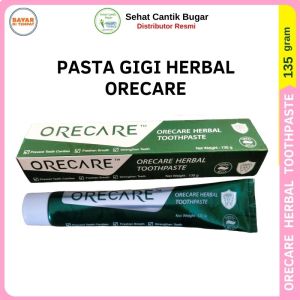 Orecare Toothpaste Pasta Gigi Pemutih Herbal Super Whitening Perontok Karang Gigi ORI
