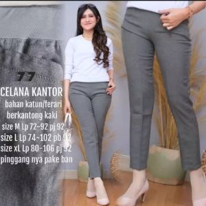 CELANA WANITA PANJANG BAGGY PANTS BAHAN TUWIL