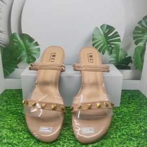 Sandal Flat Dewasa Hak Tahu 3 CM dengan Model Kokop Piramid Terbaru 2024 (Bisa COD)