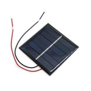 Polycrystalline Solar Plate Cells Charging Panel Solar Cell Plate Portable Solar Plate with Wire for Battery Charging