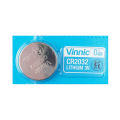 Pin Khuy Cúc Áo pin nút VINNIC CR2032 3V Lithium dùng cho đồng hồ, thiết bị điện tử. 
