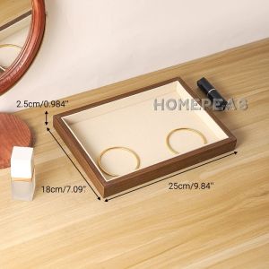Homepeas® Jewellery Box Jewellery Tray Retro Display Jewellery Holder Stand Jewellery Organizer