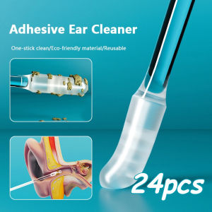 Disposable Ear Cleaning Stick Super Adhesive Reusable Silicone Cleaning Stick Earwax RemoveTool