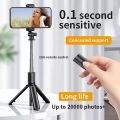 Wireless Bluetooth Selfie Stick Tripod Foldable Monopod Expandable Phone Stand Phone Holder With Remote. 