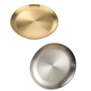 Set of 5 Efficient Stainless Steel Condiment Bowls Easy Cleaning Kitchen Serving Dishes for Snacks Nut Sushi