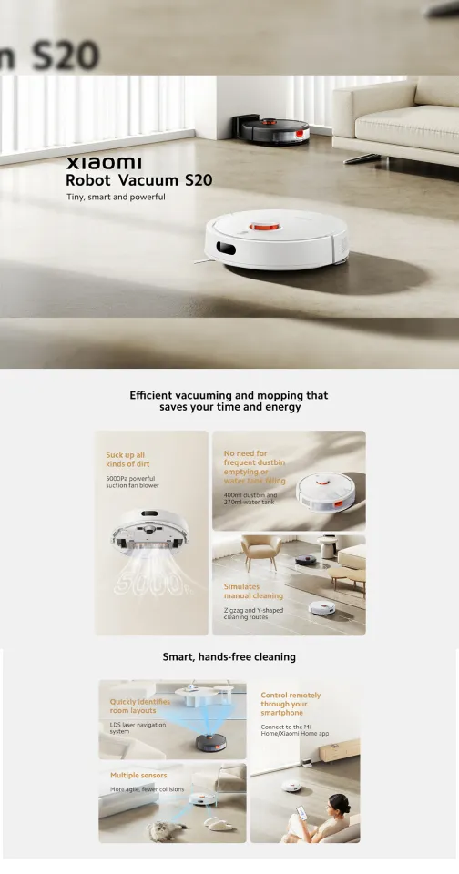 Xiaomi Robot Vacuum S20