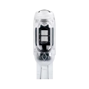 1pc Flash Car Motorcycle Led Bulb Turn Signal Light W5W 194 Width Indicator with Lens Car Parking Daytime Running License Plate Dome Reading Lamp Auto Led Light 2835 5SMD
