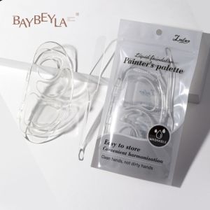 BAYBEYLA Sealed Folding Double-Sided Palette Set & Foundation Palette Foundation Foundation Case Cream Spatula Found
