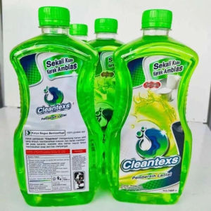 Cleantexs Hijau Pembersih Lantai Keramik Kamar Mandi Anti Bakteri 1000ml