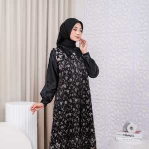 Gamis Lebaran Jumbo 2025 Terbaru Ukuran L XL XXL 3XL 4XL Muat Sampai BB 120Kg Paling Laris Viral