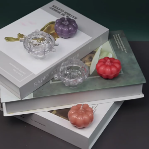 แม่พิมพ์ฟักทองฮาโลวีนไม่ติดง่ายต่อการถอดออกสำหรับทำของตกแต่งงานปาร์ตี้วันฮัลโลวีนปูนฉาบสบู่