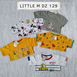 LITTLE M ll KAOS HARIAN BRANDED LENGAN PENDEK ANAK COWOK DAN CEWEK BAHAN KATUN COMDED PREMIUM ADEM STRECH DAN MENYERAP USIA 1-8 TAHUN ATASAN DAILY MURAH BERMOTIF LUCU WARNA PUTIH KUNING ABU BAJU SANTAI DIRUMAH TERLARIS ATASAN KAOS PREMIUM MALL