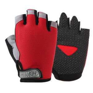 Găng tay đạp xe găng tay hở ngón đàn hồi thoáng mát