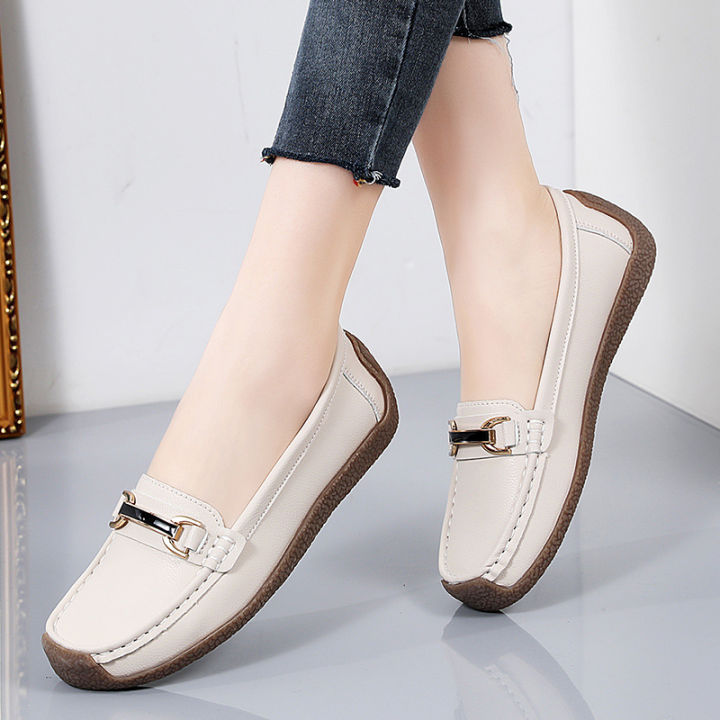 Flat loafers shoes for hot sale ladies