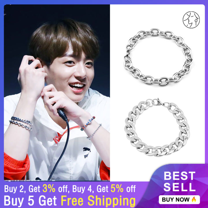 Bts on sale jk bracelet