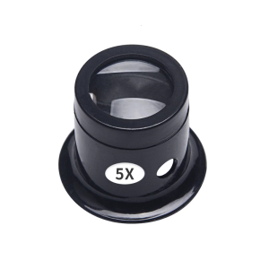 5/10/15/20X Magnifying Glass Monocular Magnifier for Watch Repair Inspection Multifunctional Magnifying Lens