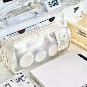 Cute Large Capacity Pencil Case Pensil Pouch Make Up Tas Kotak Pensil