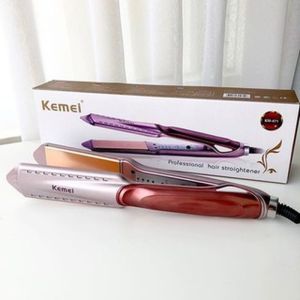 Catok Rambut Kemei KM-471 Profesional Hair Straightener Catokan Rambut Plat Lebar Temperatur suhu