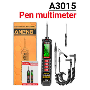 VOKTTA ANENG A3015ปากกาเครื่องวัดโวลต์มัลติมิเตอร์แบบดิจิทัลรถ3016คันเครื่องมือปากกาทดสอบในการบำรุงรักษาตัวทดสอบวงจรความผิดพลาดของรถ