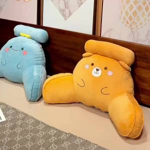Bedhead cushion soft bag large backrest sofa dormitory pillow reading on bed student waist cushion cushion pillow waist pillow