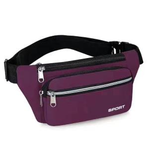 LVOD [จัดส่งภายใน 2-3 วัน]2025 ใหม่กันน้ำหนัง PU บุรุษลำลองกระเป๋าเอวกีฬากลางแจ้งกระเป๋าคาดเอวบุรุษ Cross Seaterกระเป๋าคาดเอวธุรกิจ