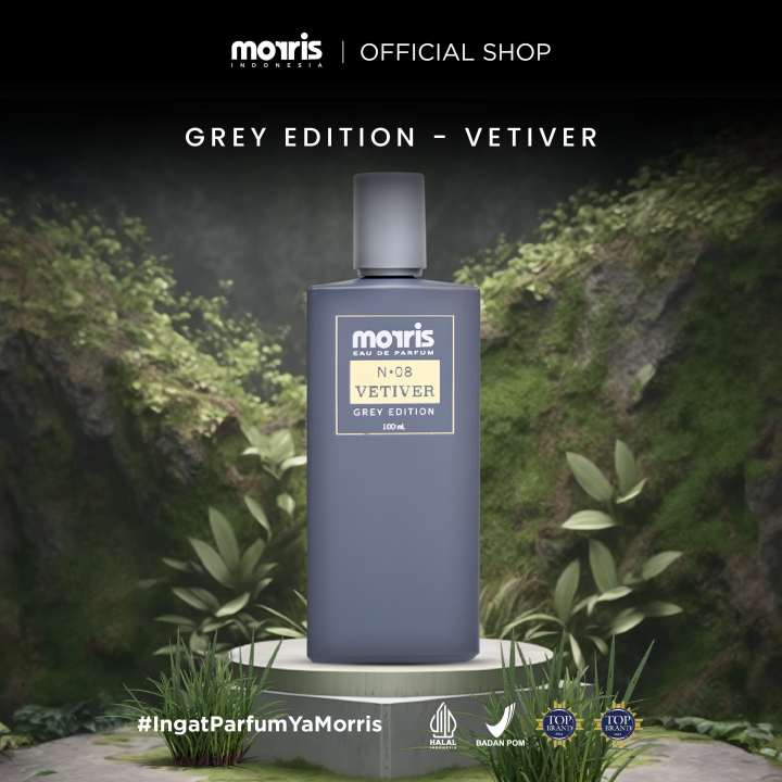 Morris Eau De Parfum Grey Edition 100ml - Parfum Pria
