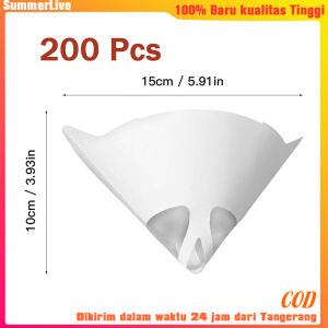 200pcs  Saringan Cat Mesh Kertas Filter Cat 100 Micron