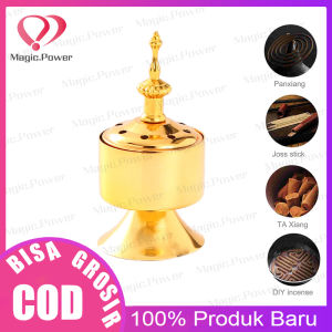 Tempat Bakar Dupa mabkharah Arab Bahan Logam Warna Emas Dupa Burner Home Office Teahouse Gunakan