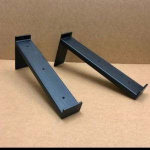 1 Pcs Besi Siku Gantungan Baju Tempel Tembok Dinding Serbaguna Siku Jemuran Multifungsi Kuat Display Toko Warna Hitam Free - Siku Besi Ambalan Rak Penyangga papan rak dinding gantungan rak besi - Hitam 1 Pcs Siku