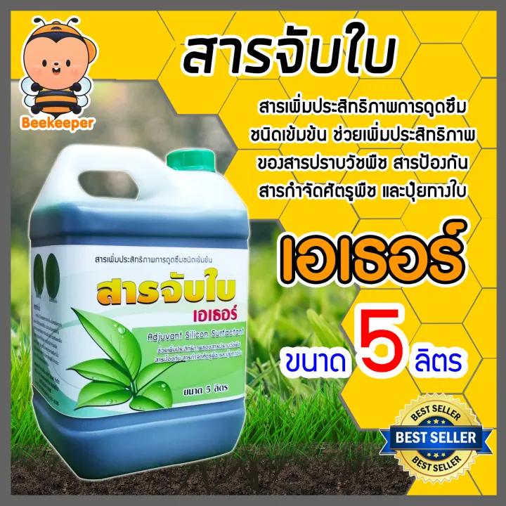 เอเธอร์ Rose สารจับใบเข้มข้น 5-25 ลิตร ป้องกันการชะล้างฝน