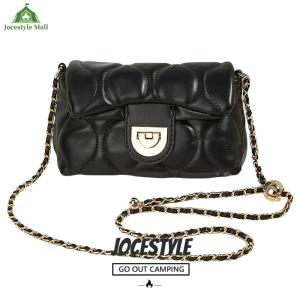 [Jocestyle Mall] PU Leather Versatile Shoulder Bags Chain Underarm Bag for Women Shopping Travel