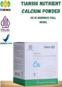Nutrient High Calcium Powder Tianshi Herbal Suplemen Peninggi Badan dan Memperkuat Tulang dewasa