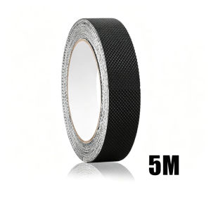 5M Black Rubber Grip Tape Anti-Slip Rubber Grip Tape Non Slip Tape Self Adhesive Grip Wrap Tape