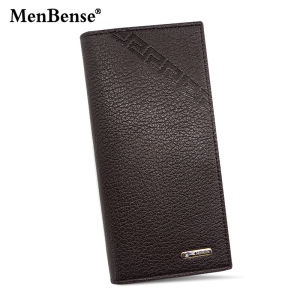MenBense New mens long wallet with added protection   Fashionable Embossed Magnetic Clasp Multi-Card Slot Mens Wallet