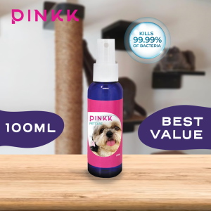 Pinkk Petcare Ionic Silver Spray (100ml) | Silver Ion Antibacterial Antiviral Antifungal