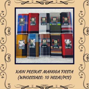 Kain Pelikat Mangga Fiesta(Wholesale: 10 Helai/Pcs)