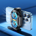 【Worth-Buy】 fs01 dual fan rechargeable mobile phone cooler long lasting stronger cooling air cooling type-C for iOS PUBG game cooler. 