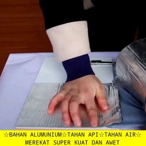 Lakban Anti Bocor Penambal Pipa Tembok Seng Asbes Tahan Air Anti Rembes Bahan Aluminium Tebal Awet